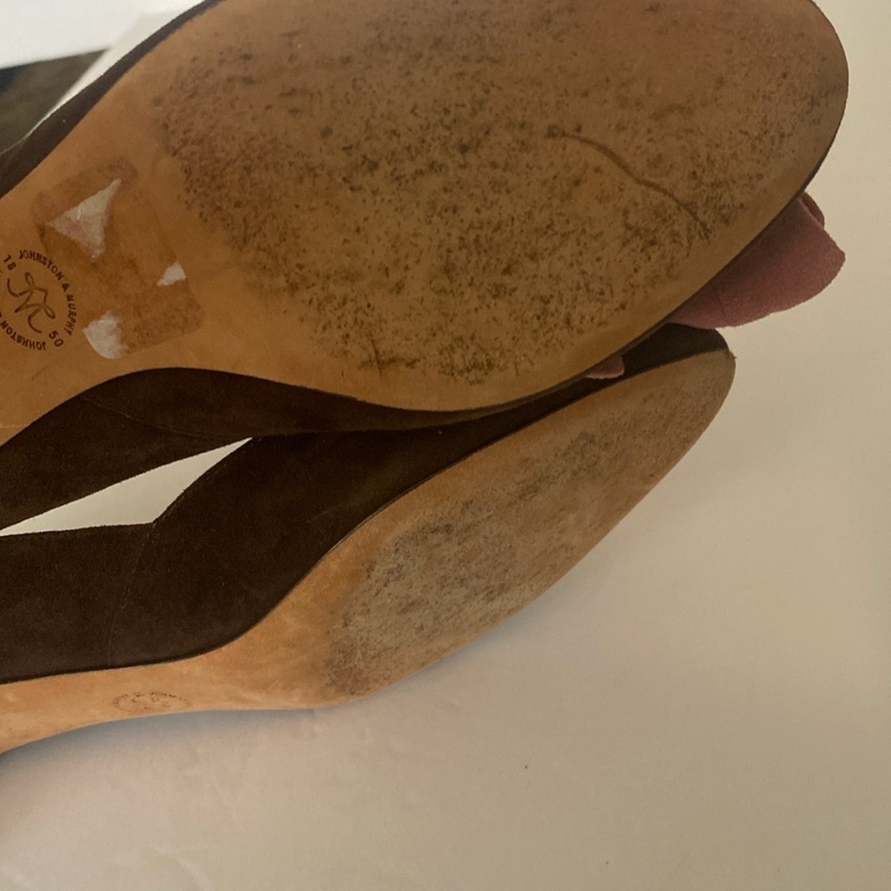 Johnston&Murphy cute little bow pumps size 8M - Picture 13 of 14